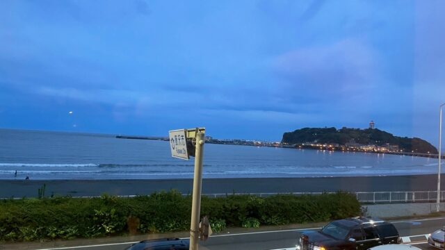 江の島が見える宿
